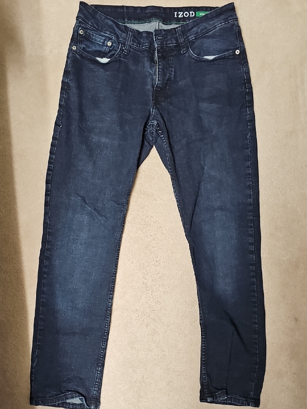 Izod Men’s Dark Indigo Slim Straight Jeans